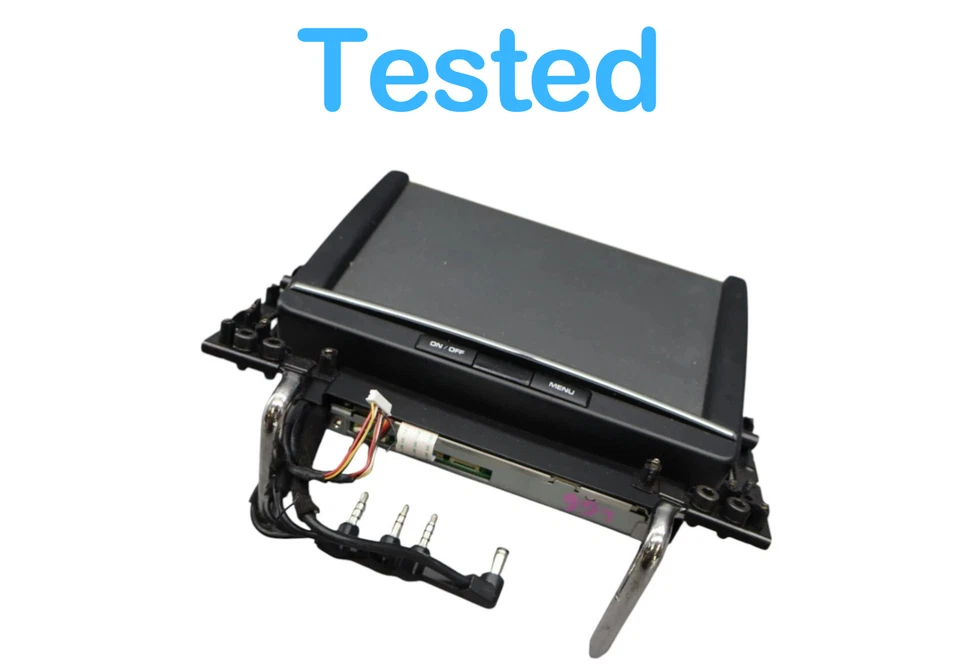 Conjunto de pantalla reproductor de CD radio GPS navegación 11-13 Porsche Cayenne 958 OEM Foto 3 de 4