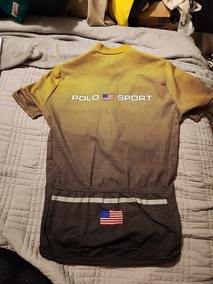 POLO SPORT サイクルジャージ イエロー XL Ralph Lauren Polo Sport X Cycling Jersey Yellow and Black Size L