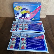Woolite Dry Clean At Home by Dry Cleaner's Secret 5 Cloths *Open Box*