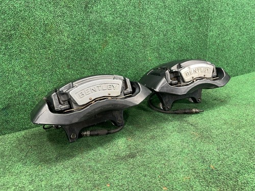 🛑 03-18 Bentley Flying Spur GT GTC Front Brake Calipers Left & Right Set OEM - Picture 2 of 15