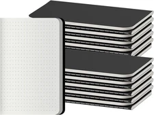 Blank Pocket Notebooks, 20 Pack Small Notebook Bulk, 3.5x5.5 inch, A6 Size