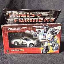 1984 G1 Transformers Autobot Jazz Vintage Action Figure Boxed Sealed Accessories