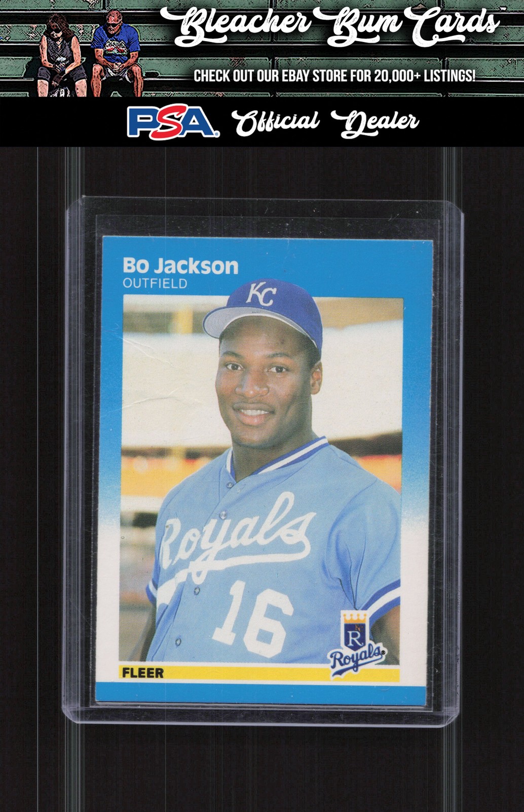 1987 Fleer 369 Bo Jackson Rookie