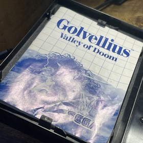 Golvellius: Valley of Doom Sega Master System CIB Complete Game - Vintage SEGA