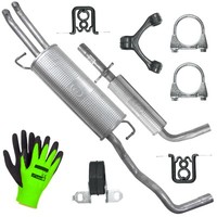 SchalldäMpferset Auspuff FüR Seat Toledo 2 1.4, 1.6, 1.9 SDI (1998-06/2006)