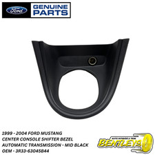 1999 - 2004 Ford Mustang Center Console Shifter Bezel Surround Automatic - Oem
