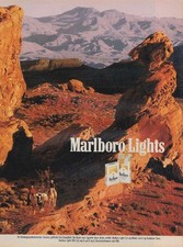 Marlboro Zigaretten - Reklame Werbeanzeige Original-Werbung 1991 (2)