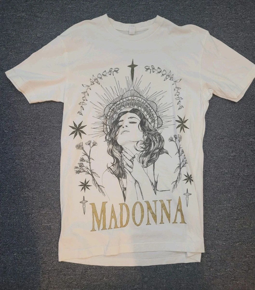 Madonna Short Sleeve White Shirts for Men for sale | eBay
