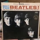 The Beatles – Meet The Beatles! LP ST-2047 US Capitol Stereo Purple Label VG