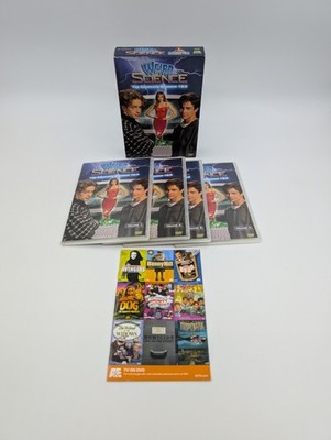 Weird Science Complete Seasons 1 & 2 DVD 4-Disc Set A&E Vanessa Angel TV Series