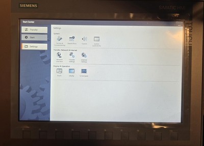 Simatic HMI Touch KTP400 Basic Simatic S7-1200