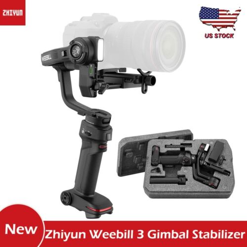 Zhiyun Weebill 3 3-Axis Gimbal Stabilizer for Canon Sony Mirrorless Camera DSLR