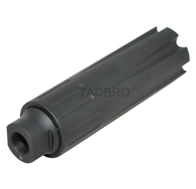 Black Aluminum Linear Compensator 1/2x28 Thread Pitch For 223 .223 .22LR