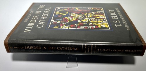 "Der Film des Mordes in der Kathedrale" T.S. Eliot Buch Erstausgabe 1952 HC/DJ - Bild 15 von 16