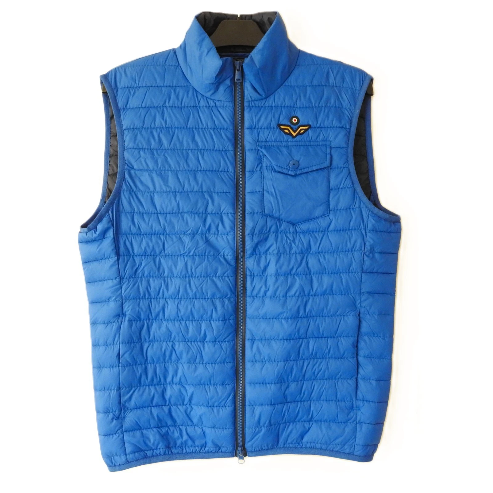 Padded Gilet Bodywarmer Vest Blue Mens Medium Armata Di Mare