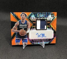 2022-23 Select Wendell Moore Jr. RPA /30 ORANGE PULSAR PRIZM SSP RC No. RJA-WMJ