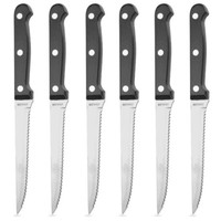 Steakmesser Pizzamesser Grillmesser Mit Gezackten Stahlklingen 6 StüCk 21 Cm