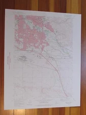 Boise South Idaho 1976 Original Vintage USGS Topo Map