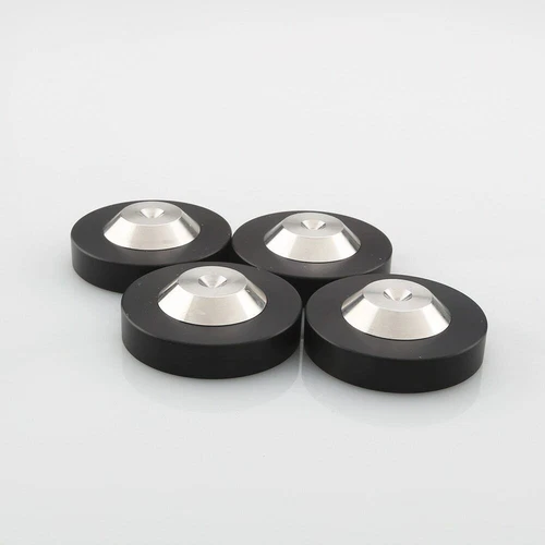 Almohadilla de base de piso 4 piezas de aislamiento de altavoz de grafito inoxidable de 39 x 13 mm - Imagen 5 de 10