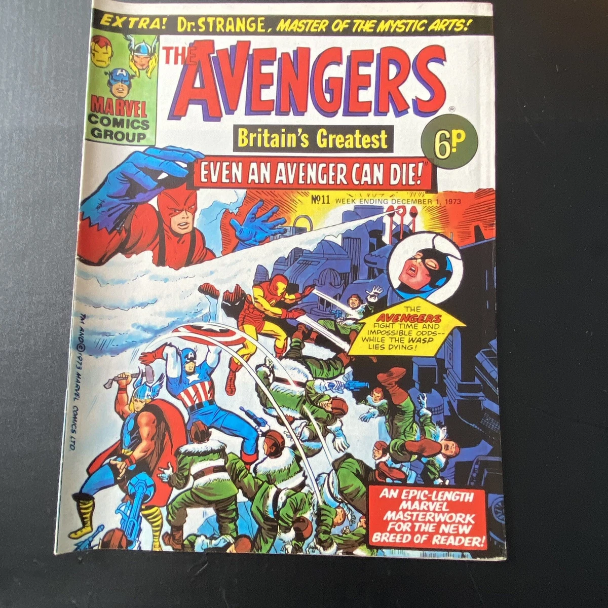 The Avengers 11 Dec 1 1973 Marvel Comic Group