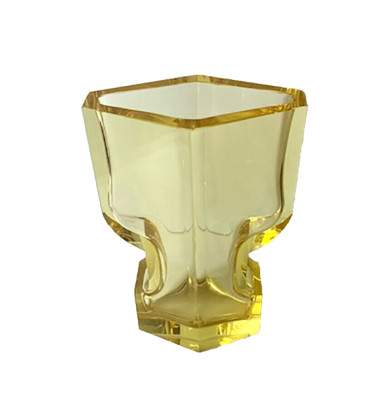 Josef Hoffmann Yellow Vase C.1920