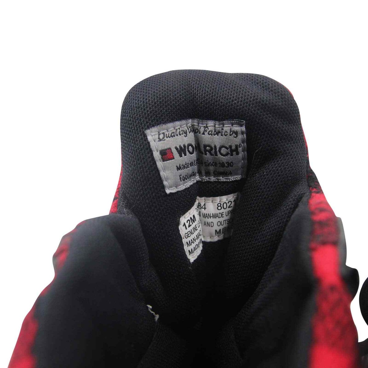 Timberland x Woolrich Buffalo Plaid Boots Men\'s Size 10M 2-Pack Buffalo Check Crew Sock main image 2