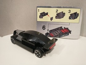 Lego 8132 Racers Night Driver 100% Pieces w/Manual (Some Tears) No Stickers/Box