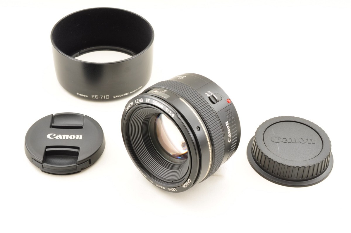 Mint* Canon EF 50mm f/1.4 USM Standard AF Prime Lens w/Hood Mint* Canon EF 50mm f/1.4 USM Standard AF Prime Lens w/Hood