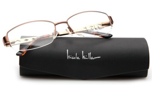Nicole Miller Synthes-Eyes Black Glasses
Size: 54-15-135 mm Nicole Miller Synthes-Eyes Black Eyeglass Rx-Able Frame | eBay main image 2