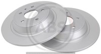 2X A.B.S. 18392 Bremsscheibe Hinten FüR Ford