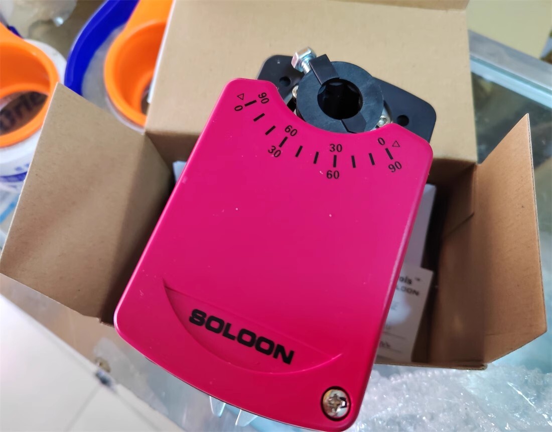 1PCS SOLOON Electric Air Valve Actuator S6061-04DN 220V