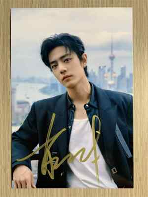 Xiao Zhan Autograph Photos Gifts Send Friend 6 Inch 肖战亲笔签名照照片周边