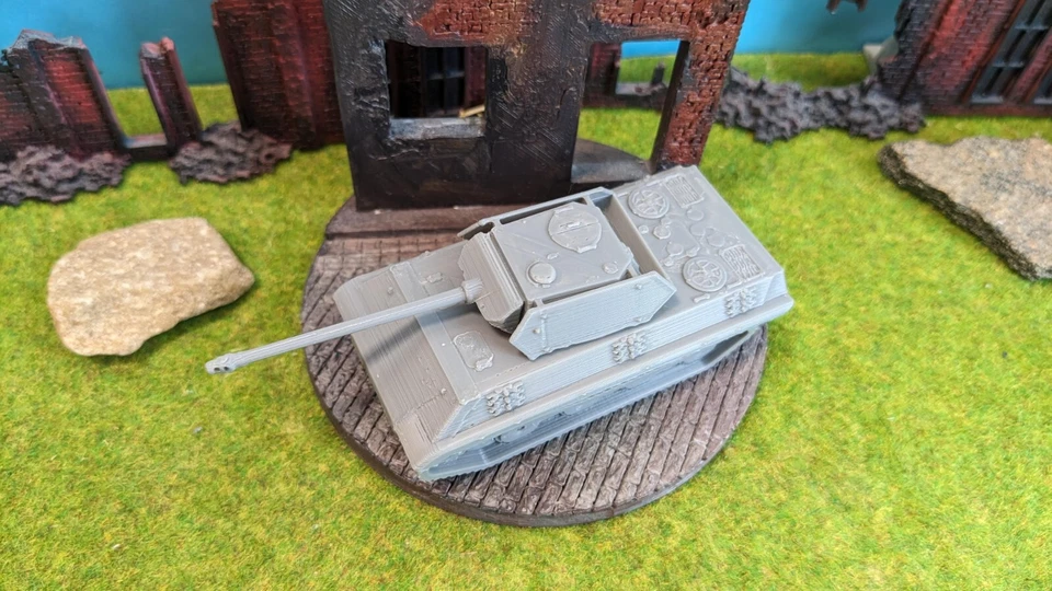 Ricambio Panther " M10 " Carro Armato Ardennen-Offensive Kit Modello WW2 1:87 1: - Immagine 3 di 3