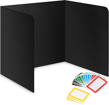 22-Pack Desk Dividers for Students - Durable  Waterproof Plastic Study Carrel D
