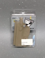 DSG Arms RH Tan Kydex CDC IWB Holster for CZ-USA P-01 USA MADE