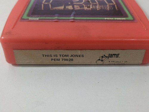 This is Tom Jones 8 track stereo cassette tape Parrot a Product of London 1969 - Bild 3 von 4