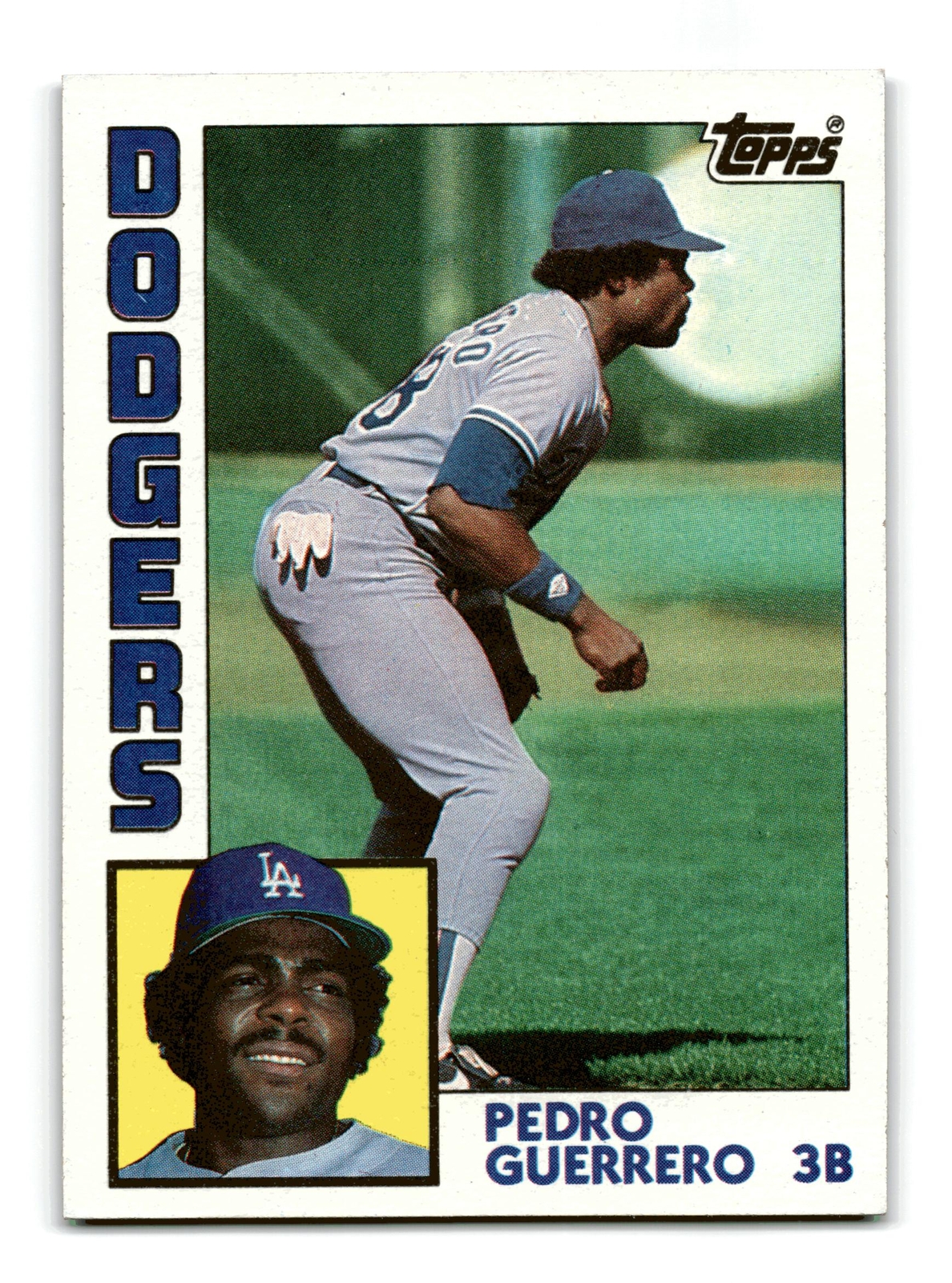 Pedro Guerrero 1984 Topps #90 Los Angeles Dodgers Near Mint NM