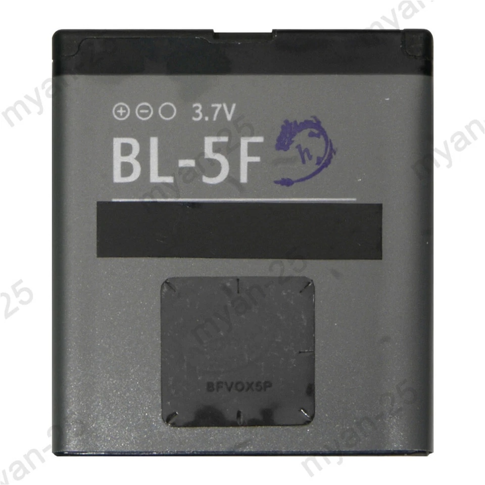 Nueva Batería BL-5F 950 mAh Para Nokia 6290 6710 E65 6210 N78 N96 N95 N93i Foto 2 de 4
