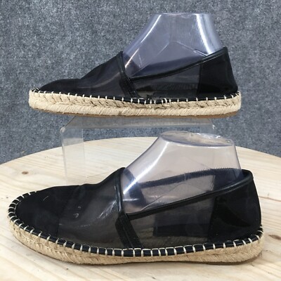 Chaussures Zara femme 39 espadrilles à enfiler noir décontracté