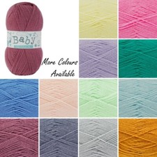 King Cole Big Value Baby DK Knitting Wool Yarn Premium Acrylic 100g