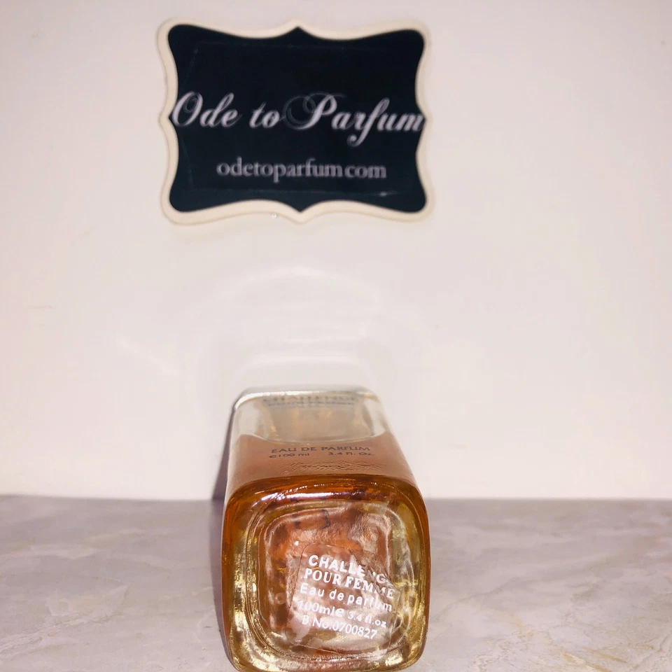 CHALLENGE POUR FEMME Eau de Parfum Vintage Floral Aldehído Perfume 3.4 OZ 100 ml Foto 4 de 4