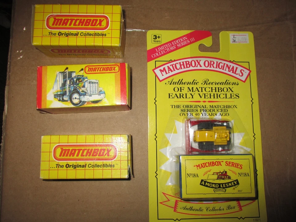 (4) Matchbox VEHICLE COLLECTION ALL NEW in BOXES - Image 2 of 4