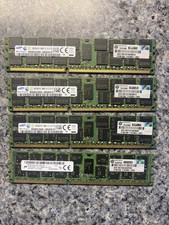 4 LOT - 16GB PC3-14900R DDR3L-1866MHz ECC Reg Server Memory RAM - Mixed 