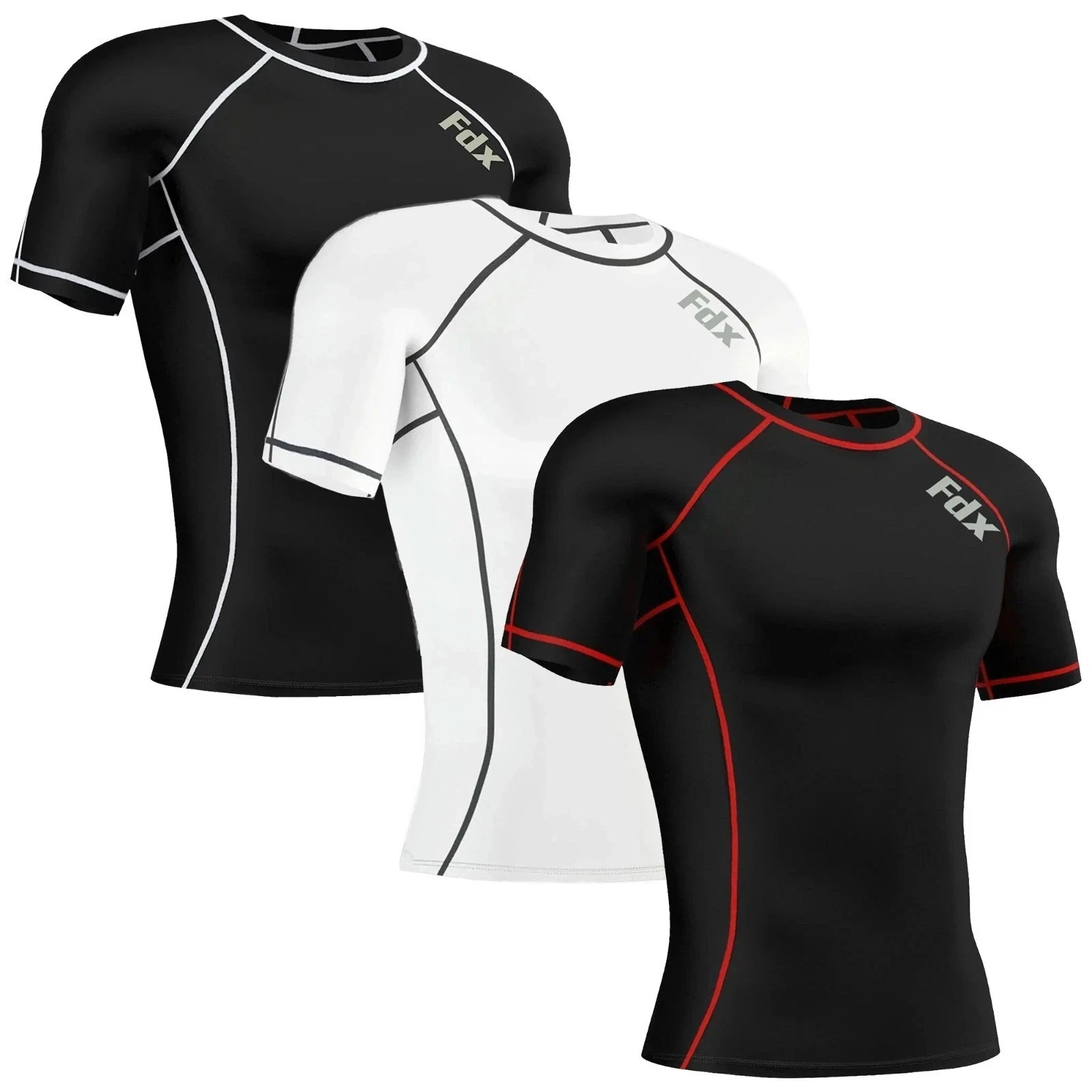 3pack Men Compression Armour Base Layer Top Half Sleeve Thermal Gym Sports Shirt
Opens in a new wind