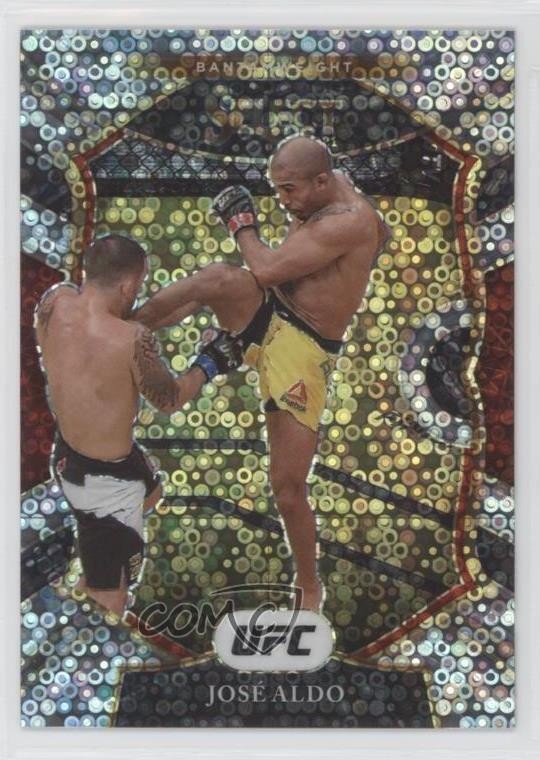 2021 Panini Select UFC Concourse Disco Prizm Jose Aldo #65 0u5r