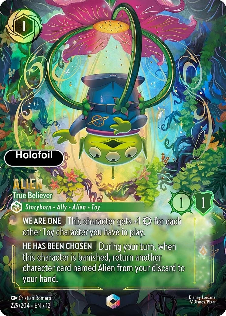 ロルカナ 英語版 リトル・グリーン・メン エンチャンテッド ALIEN Alien-True Believer 229/204 Wilds Unknown for sale | eBay