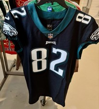 Richard Rodgers #82 TE Philadelphia Eagles Game Issued Used Black Jersey 2018