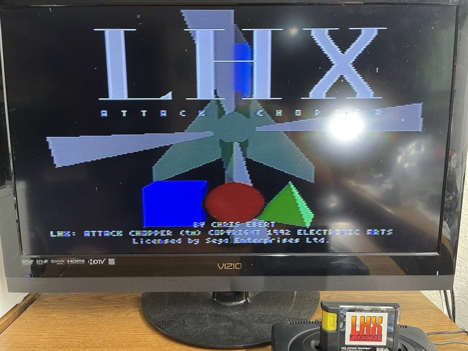 SEGA Genesis LHX Attack Chopper - Tested - Cart Only - Image 4 of 4