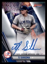 2019 Bowman's Best T.J. Sikkema Auto Rookie Best of 2019 Autographs #B19-TJS