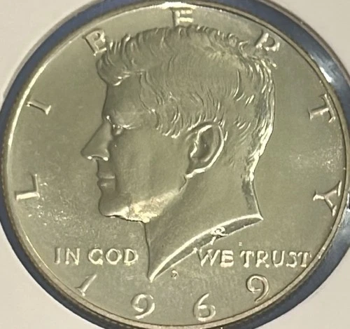 **1969 S 50C Kennedy Half Dollar Proof 40% Silver. **Free Shipping**
